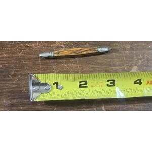 Vintage Japanese Pic Pocket Pin Knife Textured Sharp Collectible Nice Rare